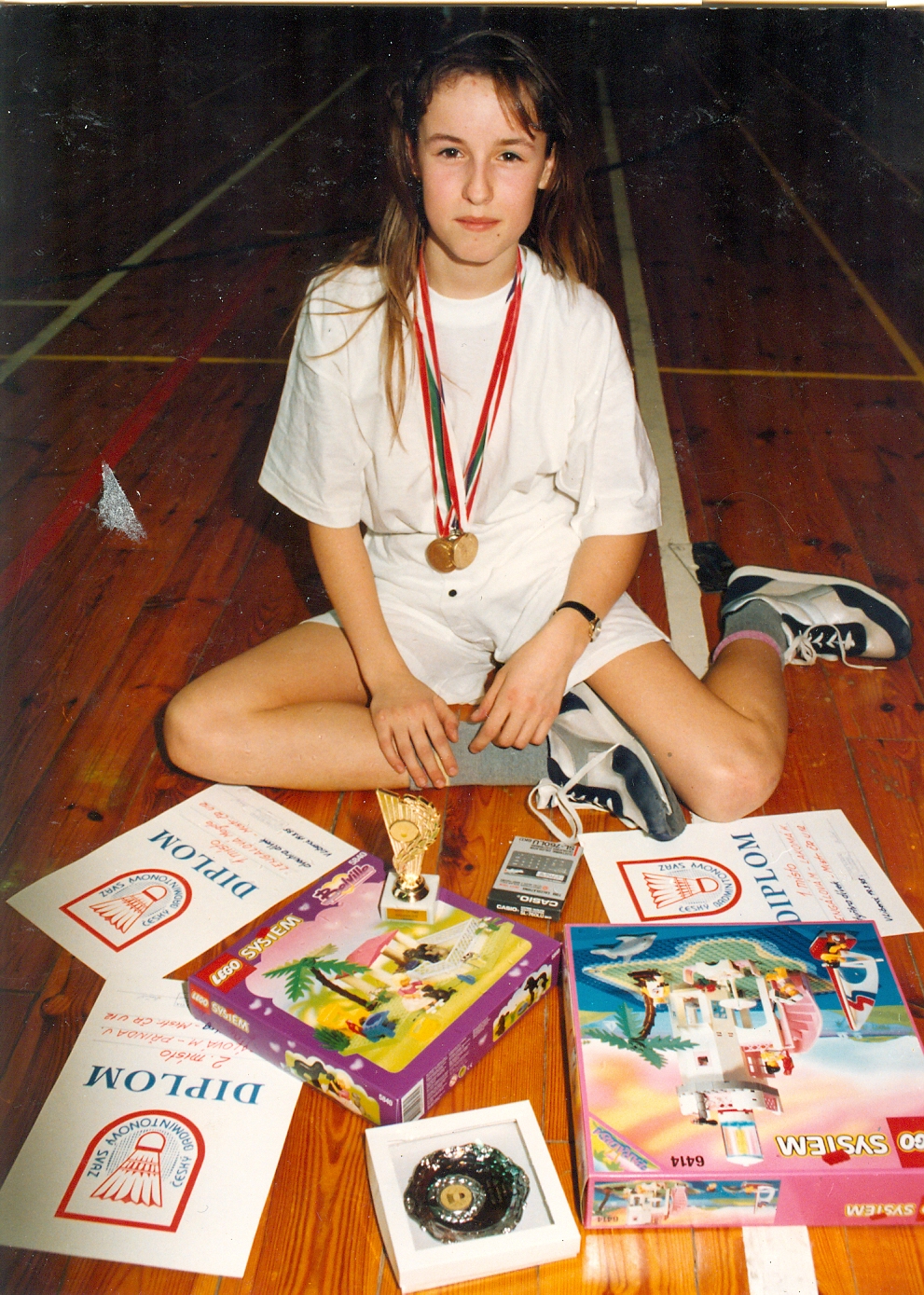 Magda Lengálová - MČR kategorie U12 r. 1995